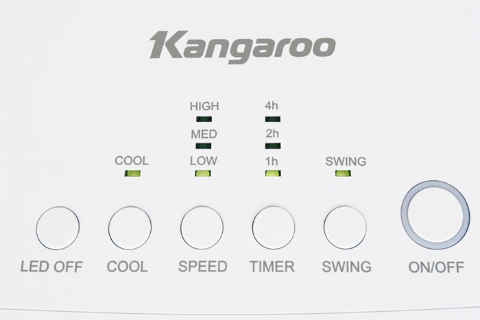 Quạt điều hoà Kangaroo KG50F61 65W Màu Trắng