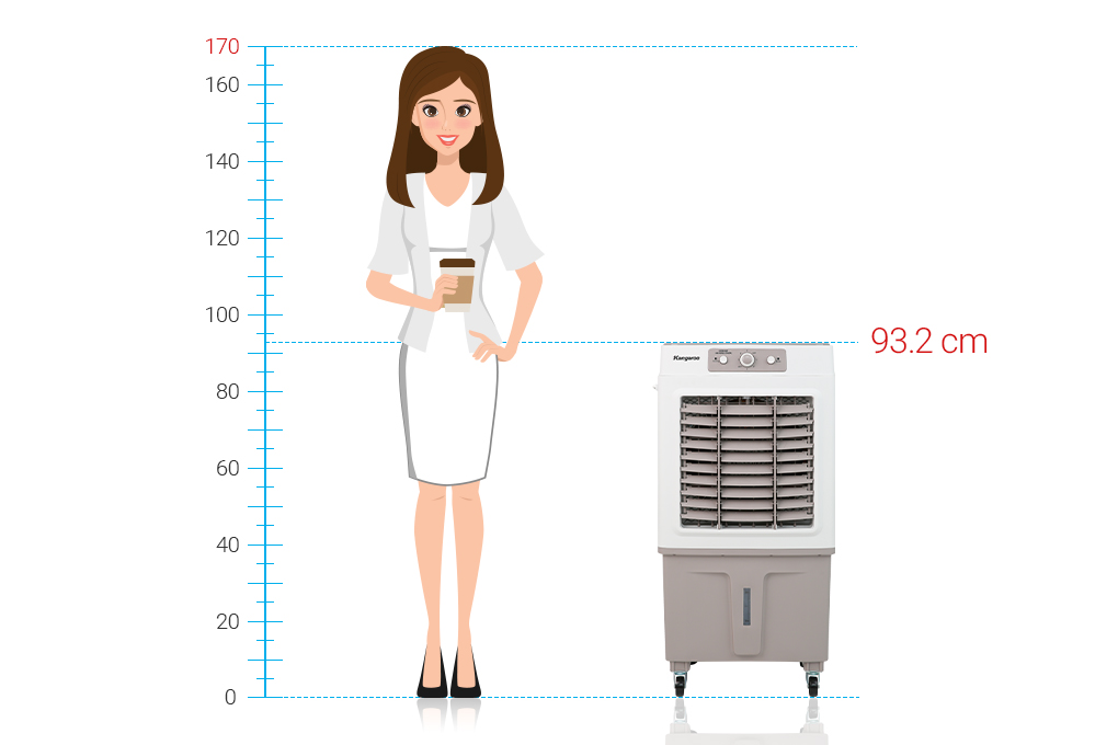 Siêu thị quạt điều hoà Kangaroo KG50F62