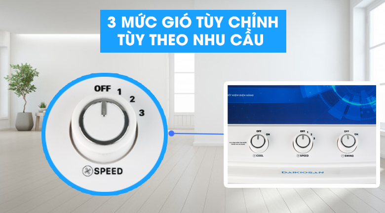 Quạt điều hoà Daikiosan DKA-04000C 110W
