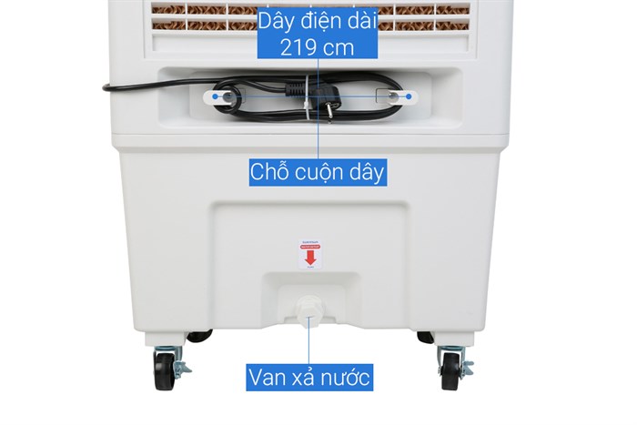 Quạt điều hoà Daikiosan DKA-04000C 110W Màu Trắng - Xanh