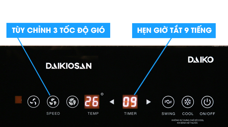 Quạt điều hoà Daikiosan DKA-06000B 200W