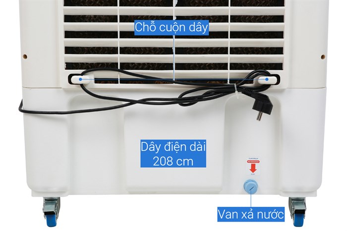 Quạt điều hoà Daikiosan DKA-06000B 200W Màu Trắng - Xanh