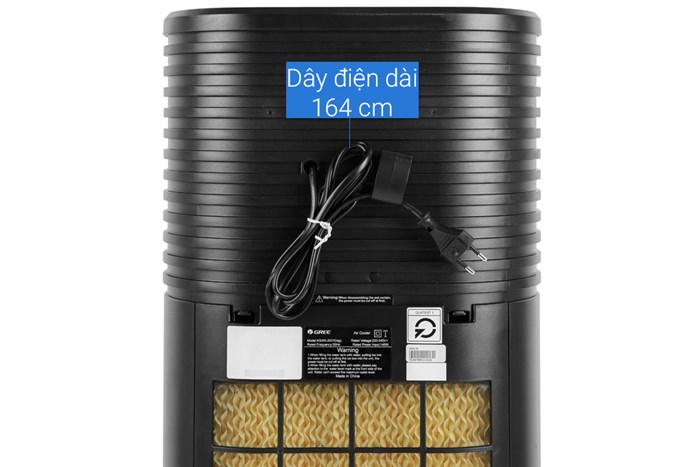 Quạt điều hoà Gree KSWK-2001DegL 145W Màu Đen