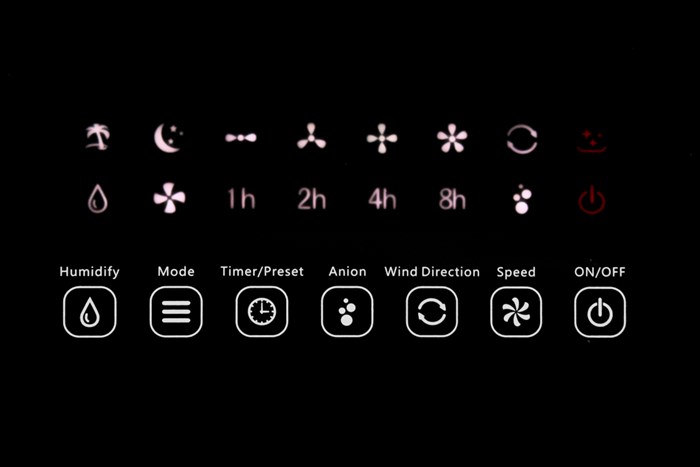 Quạt điều hoà Gree KSWK-2001DegL 145W Màu Đen