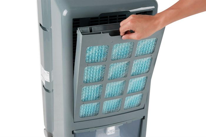 Quạt điều hòa Delites DEL-AC07CR 60W Màu Xám