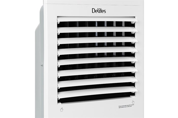 Quạt điều hòa Delites DEL-AC07CR 60W Màu Xám