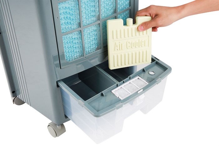 Quạt điều hòa Delites DEL-AC07DR 65W Màu Trắng - Xám