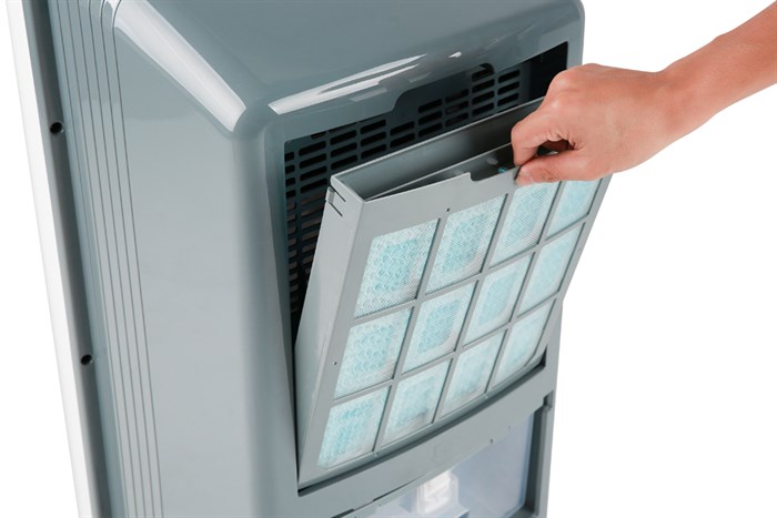 Quạt điều hòa Delites DEL-AC07DR 65W Màu Trắng - Xám