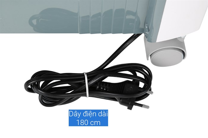 Quạt điều hòa Delites DEL-AC07DR 65W Màu Trắng - Xám