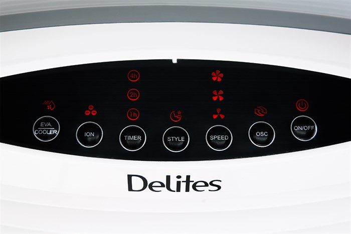 Quạt điều hòa Delites DEL-AC07DR 65W Màu Trắng - Xám