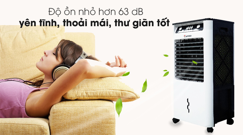 Công suất - Quạt điều hòa không khí Rapido 3000M Công suất - Quạt điều hòa không khí Rapido 3000M