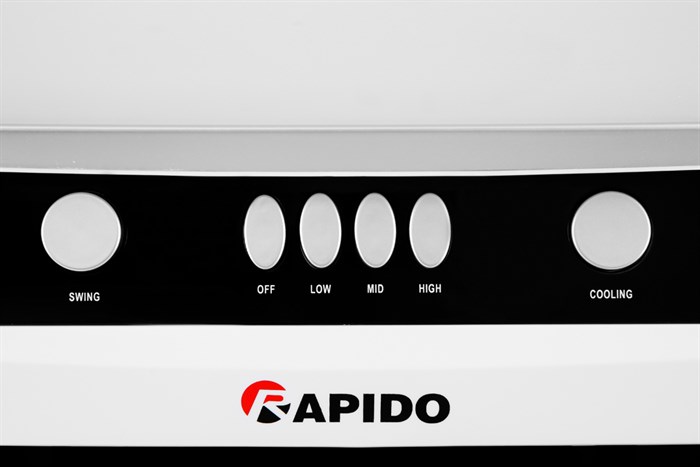 Quạt điều hòa không khí Rapido 3000M 40W Màu Trắng