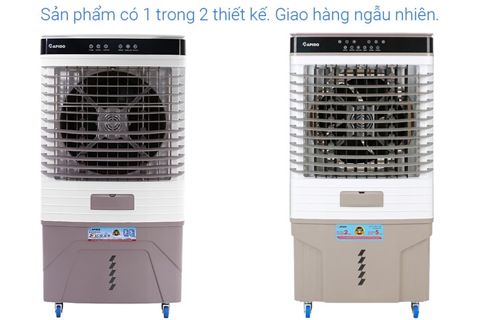 Quạt điều hòa Rapido 9000D 200W Màu Kem