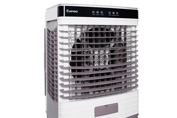 Quạt điều hòa Rapido 9000D 200W Màu Kem