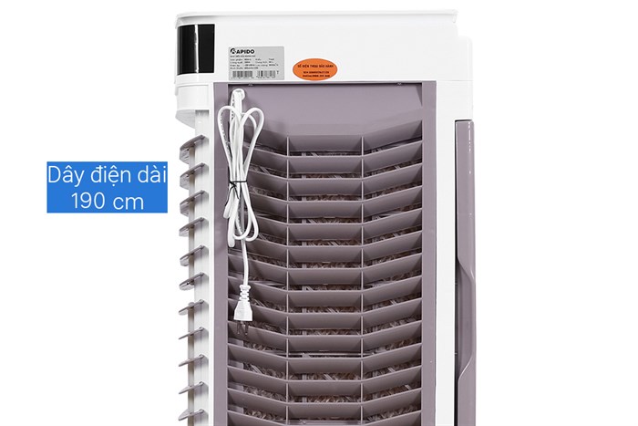 Quạt điều hòa Rapido 9000D 200W Màu Kem