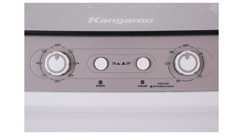 Bảng điều khiển - Quạt điều hòa Kangaroo KG50F72