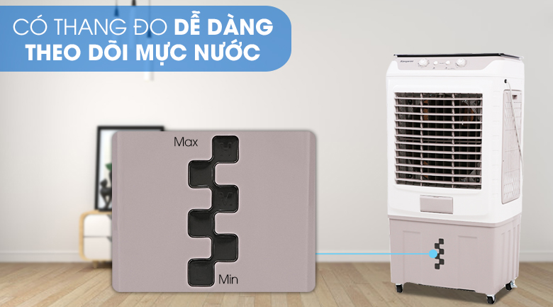 Thang đo mực nước - Quạt điều hòa Kangaroo KG50F72