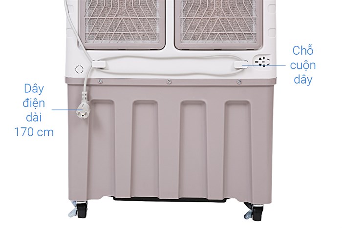 Quạt điều hòa Kangaroo KG50F72 180W Màu Trắng - Vàng