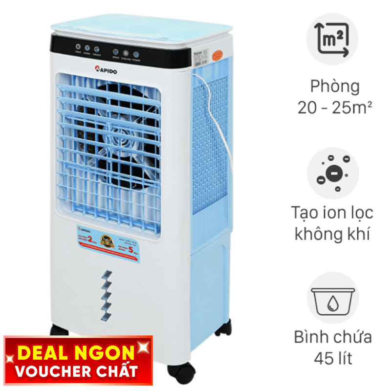 Quạt điều hòa Rapido 6000D 80W
