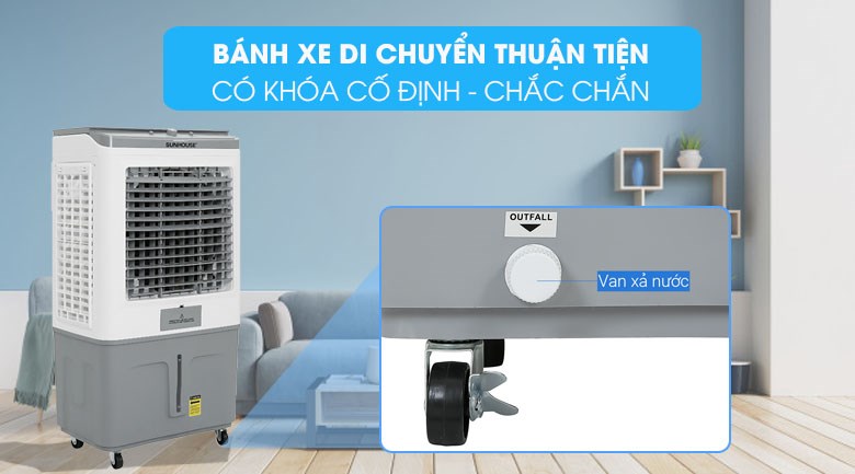 Quạt điều hòa Sunhouse SHD7757 170W
