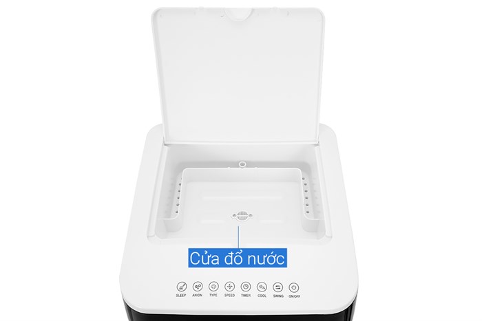 Quạt điều hòa Dmax ZLF-2804RC 180W Màu Trắng