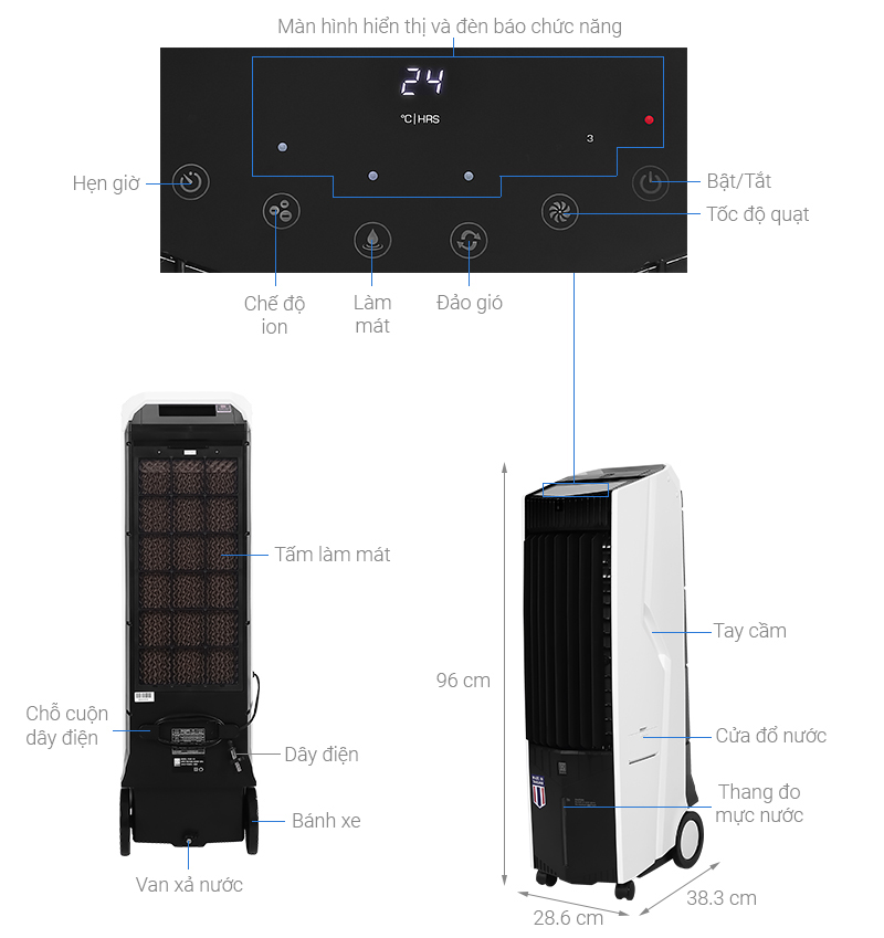 Quạt điều hòa Boss FEAB-110