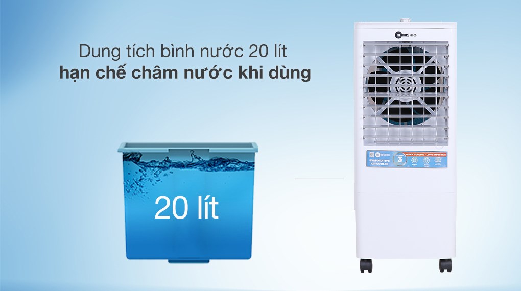 Quạt điều hòa Mishio MK-266