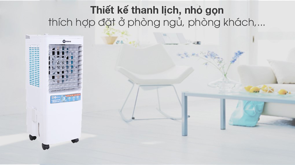 Quạt điều hòa Mishio MK-266 80W