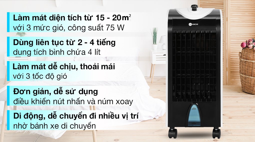 Quạt điều hòa Kachi MK-202 75W