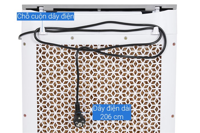 Quạt điều hoà Daikiosan DM102 110W Màu Trắng - Xám