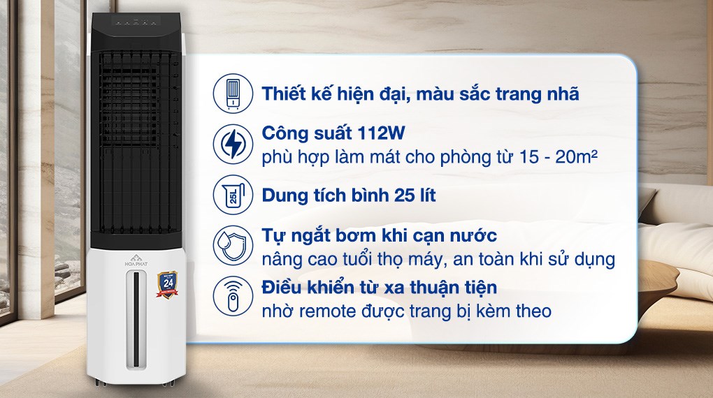Quạt điều hoà Hòa Phát HPCF1-045 112W
