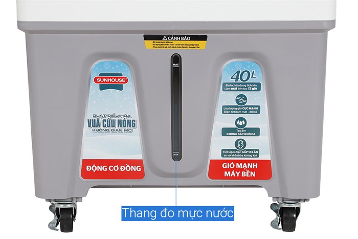 Quạt điều hoà Sunhouse SHD7745 125W Màu Xám