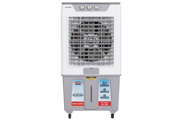 Quạt điều hoà Sunhouse SHD7775 200W Màu Xám