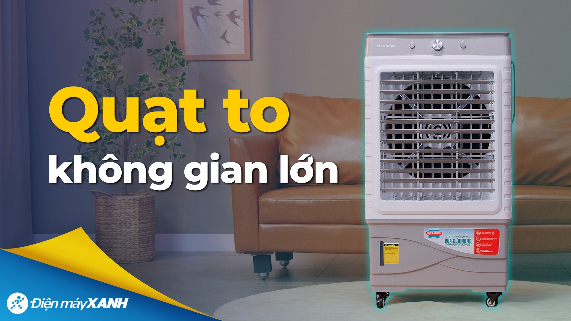 Quạt điều hòa Sunhouse SHD7798 190W