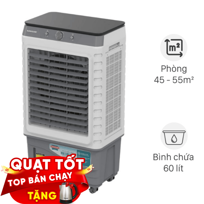 Quạt điều hòa Sunhouse SHD7798 190W