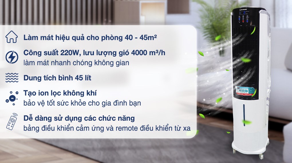 Quạt điều hòa Sunhouse SHD7737 220W