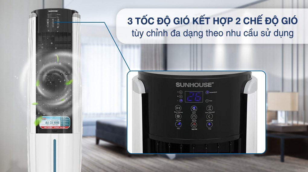 Quạt điều hòa Sunhouse SHD7737 220W