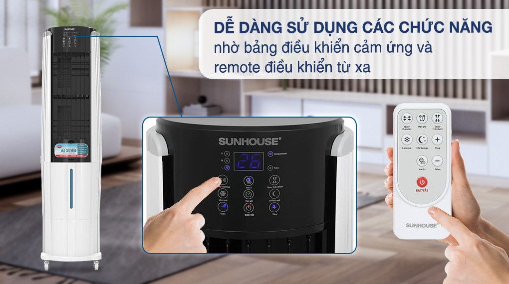 Quạt điều hòa Sunhouse SHD7737 220W