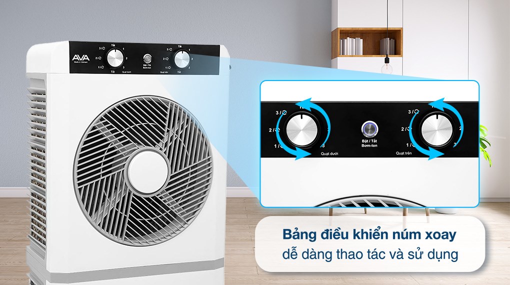 Quạt điều hòa AVA RPD-60T 130W