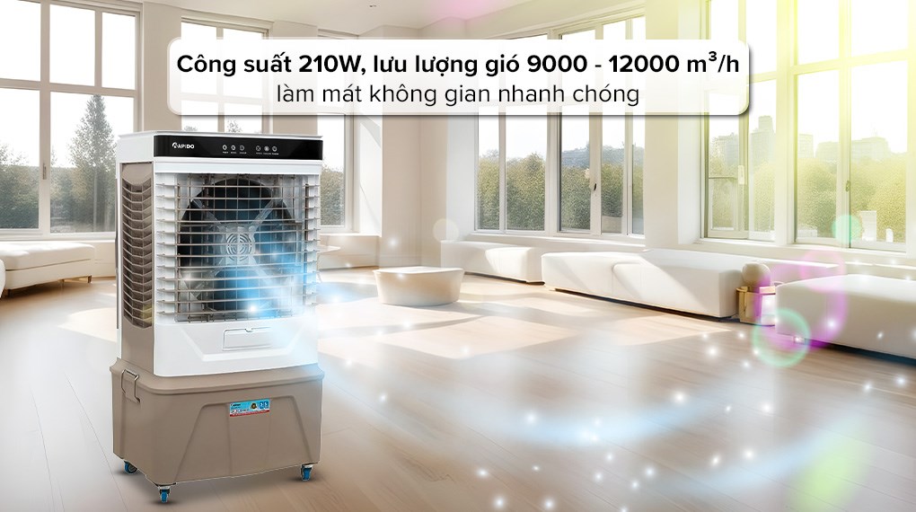 Quạt điều hòa Rapido Windy D 210W