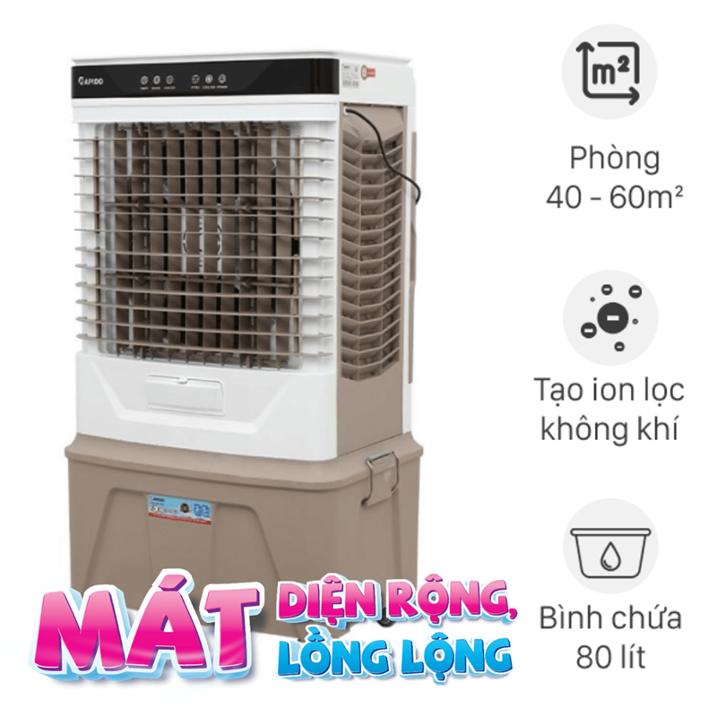 Quạt điều hòa Rapido Windy D 210W