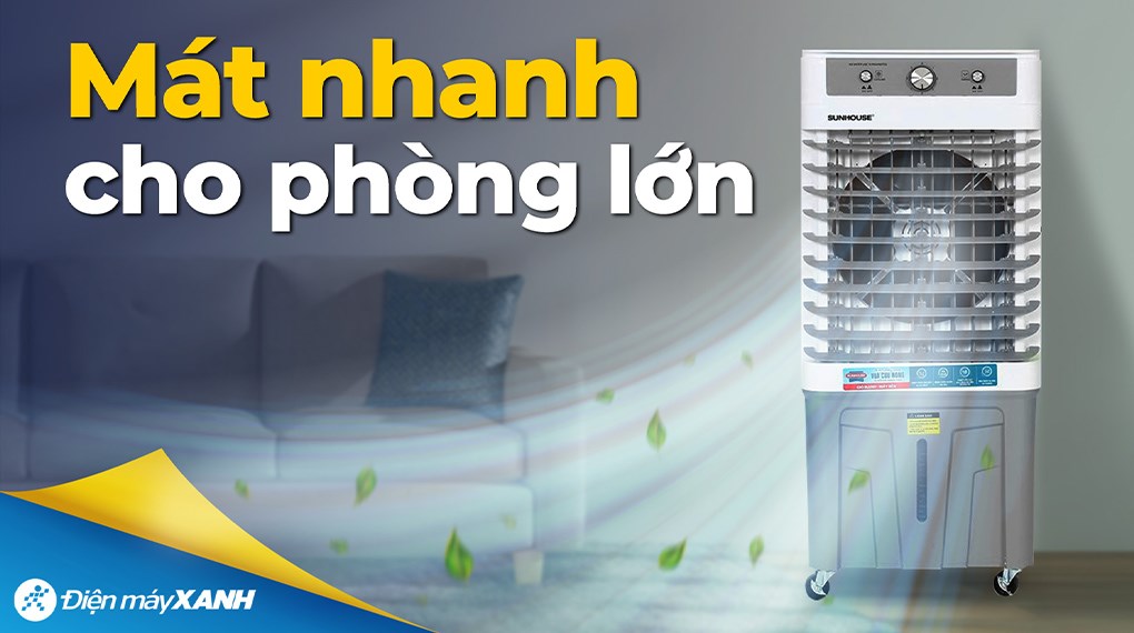 Quạt điều hòa Sunhouse SHD7716 90W