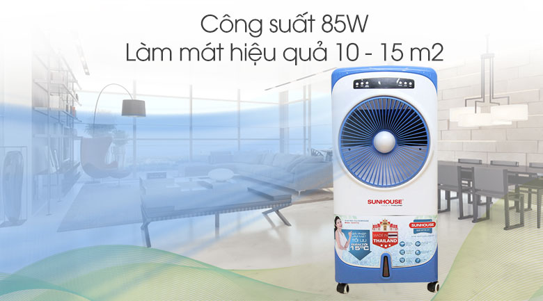 Quạt điều hòa Sunhouse SHD7710 85W