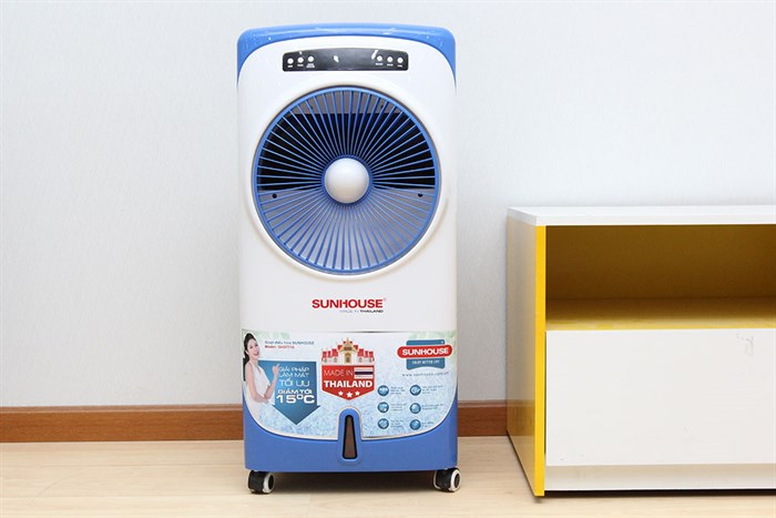Quạt điều hòa Sunhouse SHD7710 85W Màu Xanh Dương