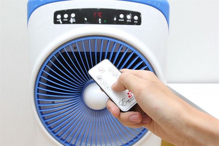 Quạt điều hòa Sunhouse SHD7710 85W Màu Xanh Dương