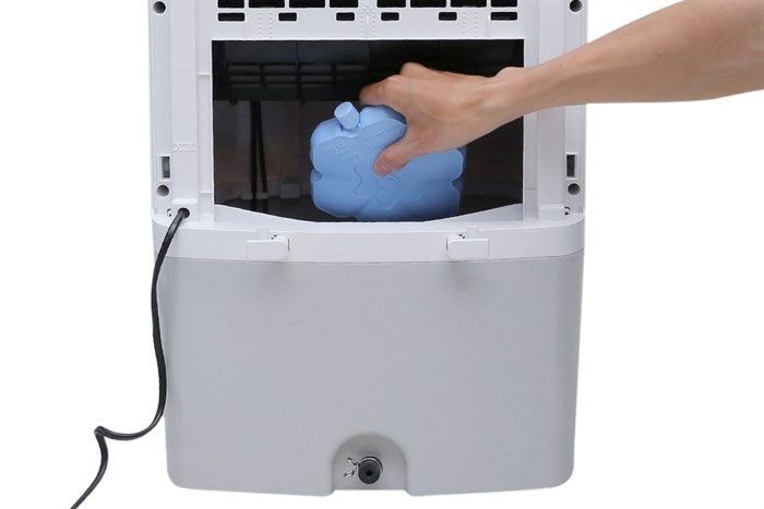 Quạt điều hòa Midea AC120-16AR 60W Màu Xám