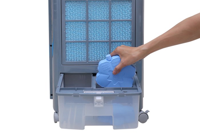 Quạt điều hòa Midea AC100-U 50W Màu Xám