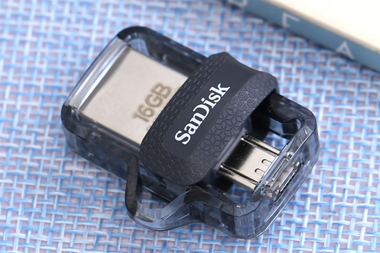 USB OTG 3.0 16 GB Sandisk SDDD3 Màu Bạc