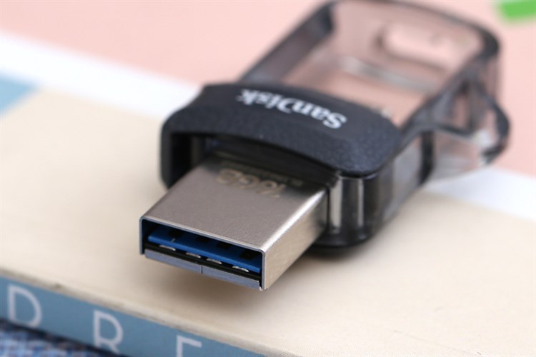 USB OTG 3.0 16 GB Sandisk SDDD3 Màu Bạc