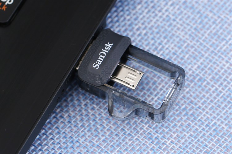 USB OTG 3.0 16 GB Sandisk SDDD3 Màu Bạc